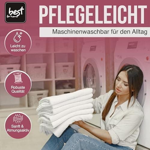 Elastisches Jersey-Spannbettlaken 90x180 cm – 100% Baumwolle, kuschelig warm