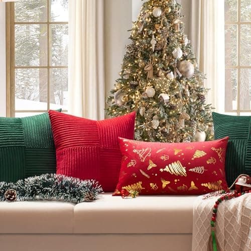 Softalker Kissenbezug 40x40 cm – 2er Set flauschig rosa, Dekokissenbezug für Sofa, Wohnzimmer & Schlafzimmer