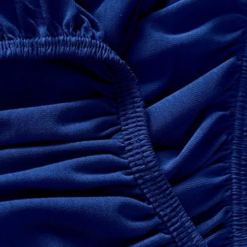 Mixibaby Spannbettlaken Jersey 100% Baumwolle – 180 x 200 cm, Hellgrau
