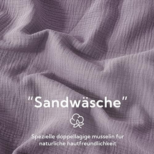 SOULFUL Doppelte Musselin-Kissenbezug 40x80 cm – Baumwolle, OEKO-TEX STANDARD 100