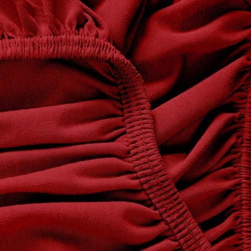 Mixibaby Spannbettlaken Jersey 100% Baumwolle – 180 x 200 cm, Hellgrau