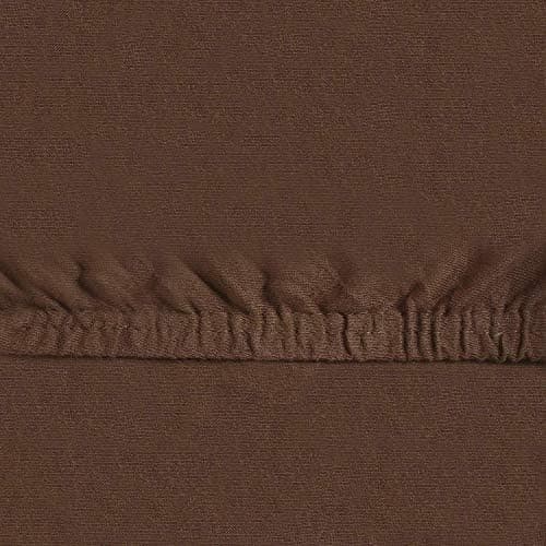 NatureMark Jersey-Spannbettlaken – 100% Baumwolle, 120 x 200 cm (Schoko Braun)