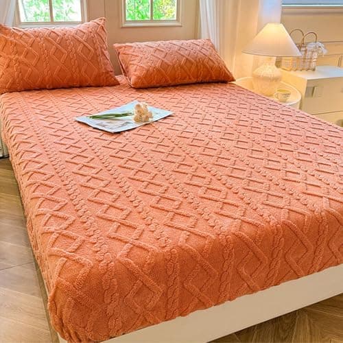 Premium Flanell Spannbettlaken – Winterwarm & Weich, Antirutsch-Design mit elastischem Rundumgummi | 90x200 cm inkl. Kis
