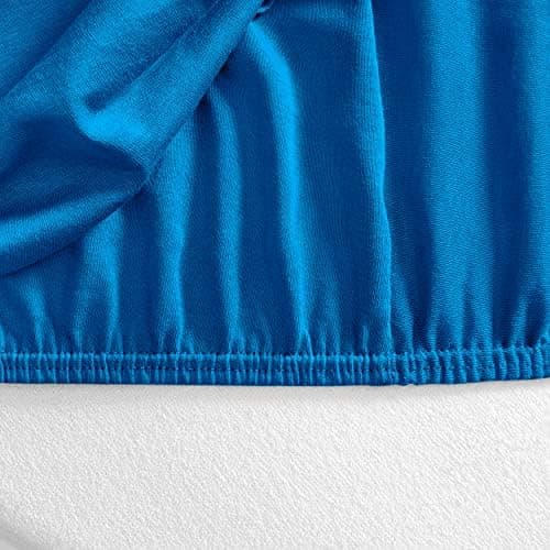 Mixibaby Spannbettlaken (Jersey) – 100% Baumwolle, 140 x 200 cm, Schwarz
