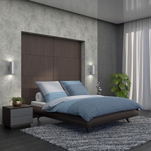 LARAWELL Bettwäsche-Set 135x200 Baumwolle