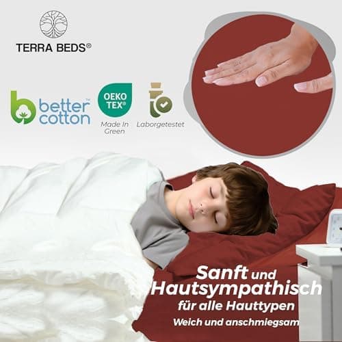 Premium Spannbettlaken 140x200–160x200 cm | 100% Baumwoll‑Jersey 160 g/m² | OEKO‑TEX MADE IN GREEN | 10 Farben