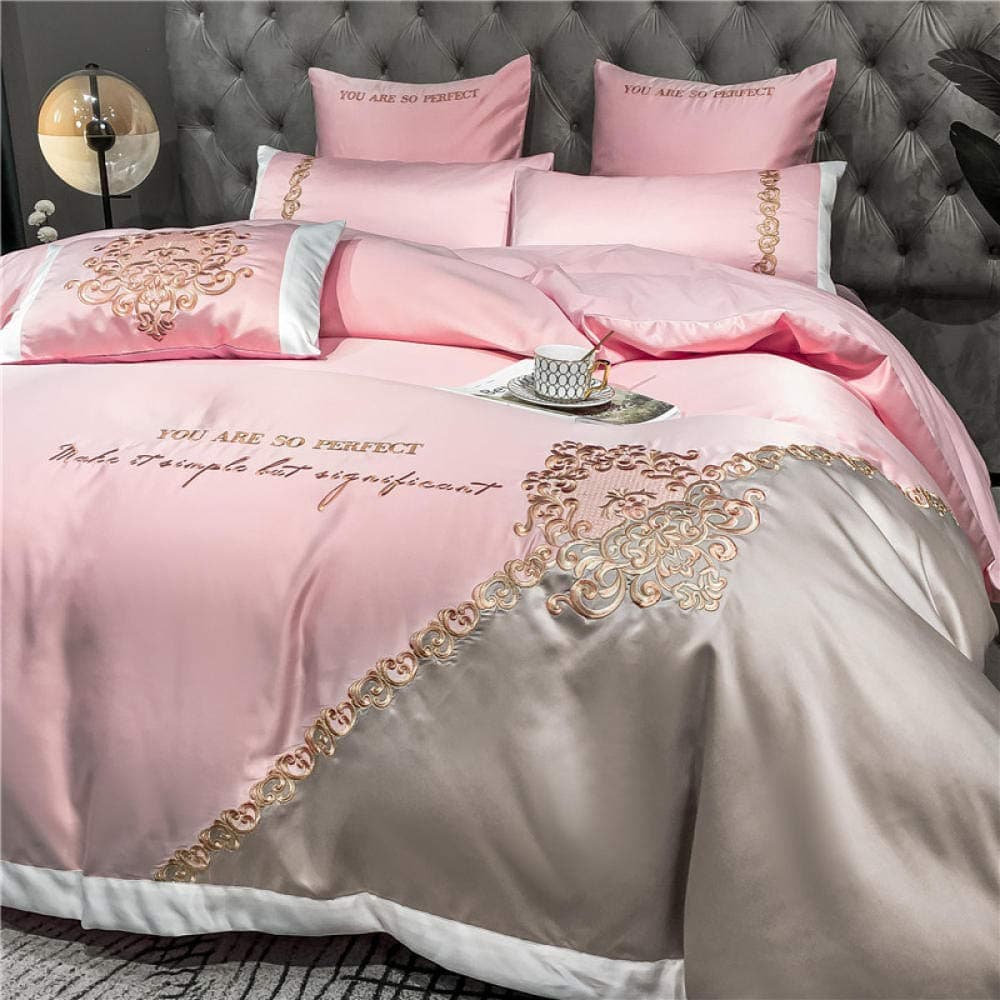 4‑teiliges Bettwäsche‑Set 200×230 cm – 100% reine Baumwolle