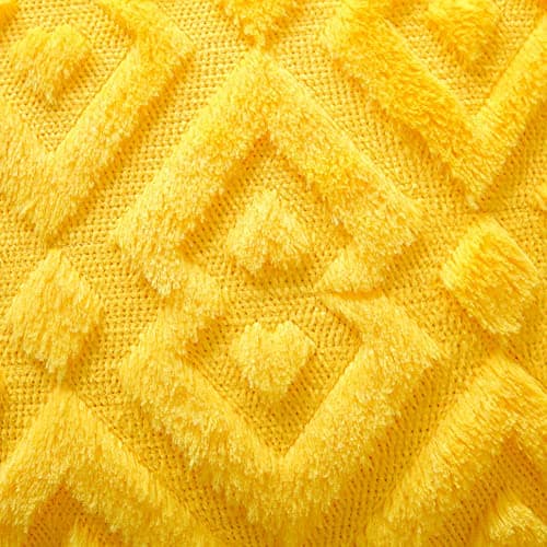 Artscope 2er-Set Kissenbezüge (40x40 cm) – weicher Kurzplüsch Wollsamt, Schneeflocke Creme Beige
