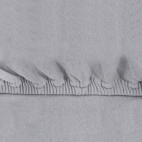 NatureMark Jersey-Spannbettlaken – 100% Baumwolle, 120 x 200 cm (Schoko Braun)
