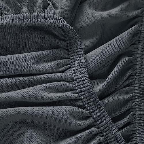 Mixibaby Spannbettlaken (Jersey) – 100% Baumwolle, 140 x 200 cm, Schwarz