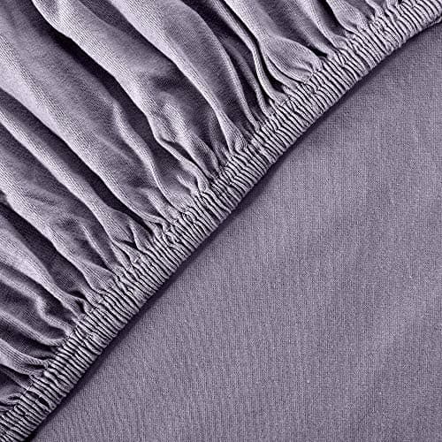 Premium Spannbettlaken – 97% Mako-Jersey-Baumwolle, 3% Elasthan | Boxspringbett-geeignet 90×200–100×220 cm