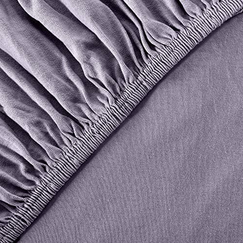 Premium Spannbettlaken – 97% Mako-Jersey-Baumwolle, 3% Elasthan | Boxspringbett-geeignet 90×200–100×220 cm