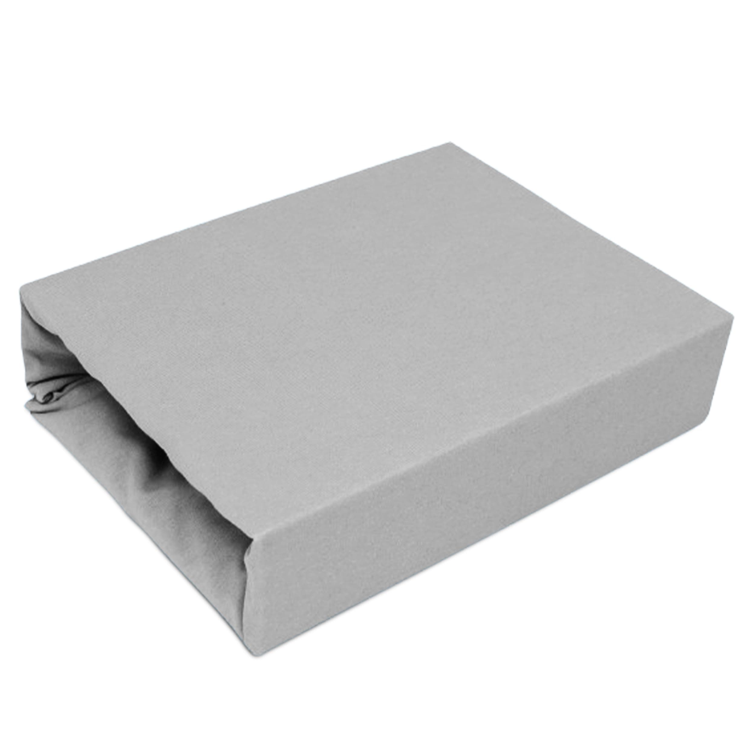 Spannbettlaken 200x220 cm – 100% Baumwolle Jersey