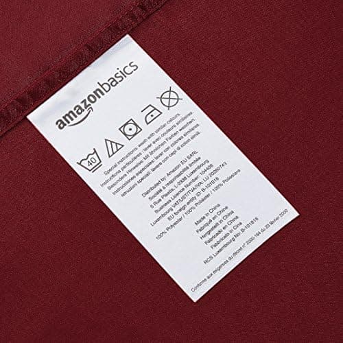 Amazon Basics Spannbettlaken – Mikrofaser Spannbetttuch 150 x 200 x 30 cm (für Matratzen bis 30 cm)
