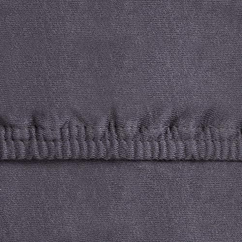 NatureMark Jersey-Spannbettlaken – 100% Baumwolle, 120 x 200 cm (Schoko Braun)