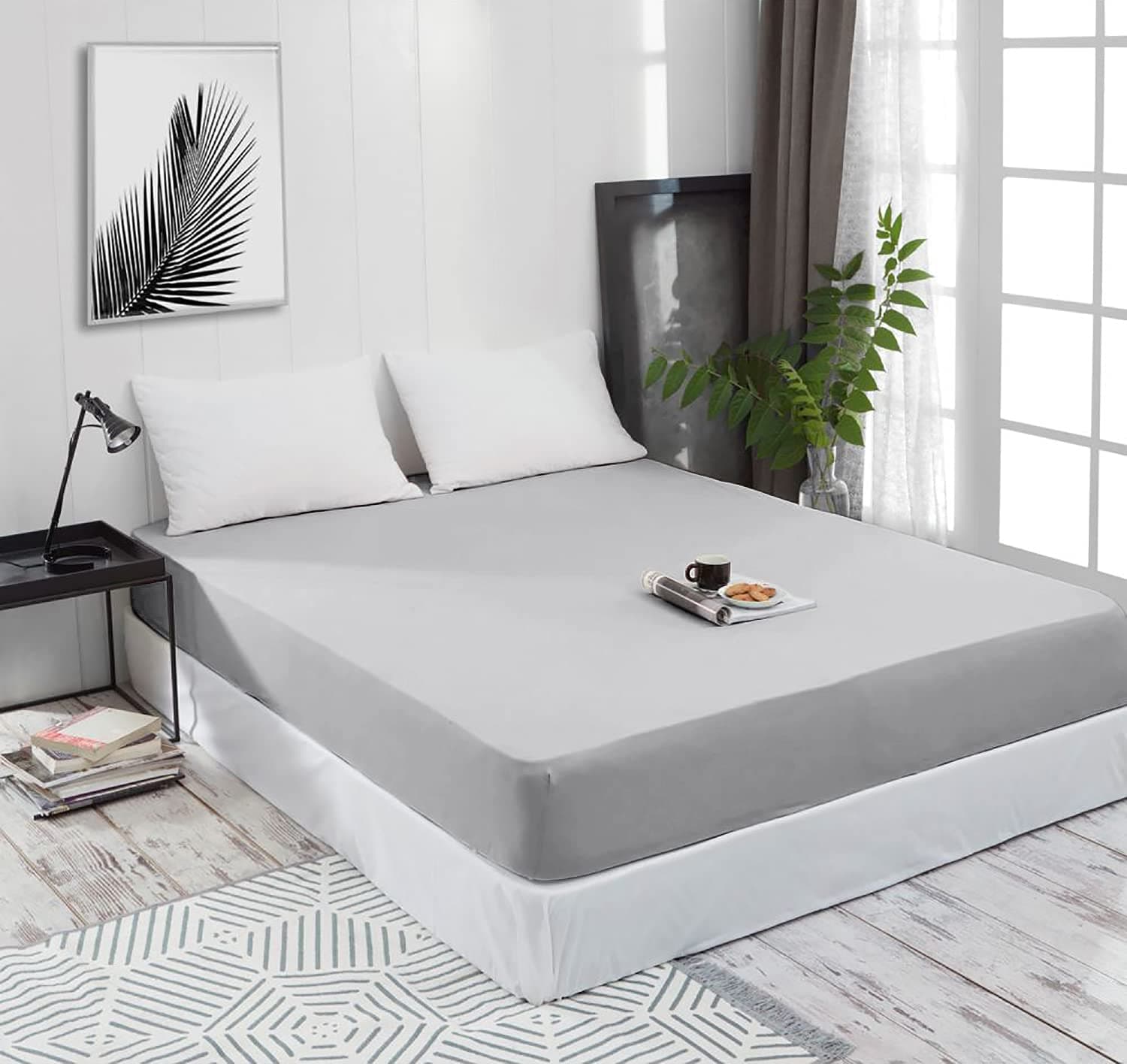 Jersey-Spannbettlaken 100% Baumwolle – 120 x 200 cm